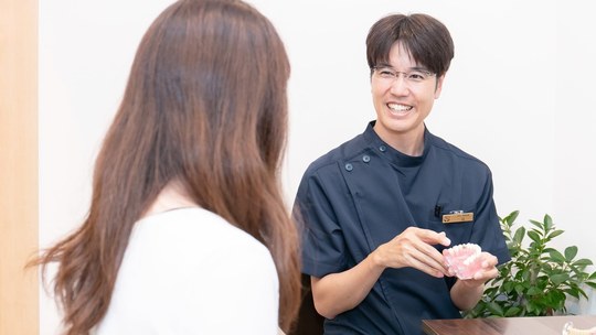 鹿児島市・鹿児島の審美歯科治療（白い詰め物・被せ物）